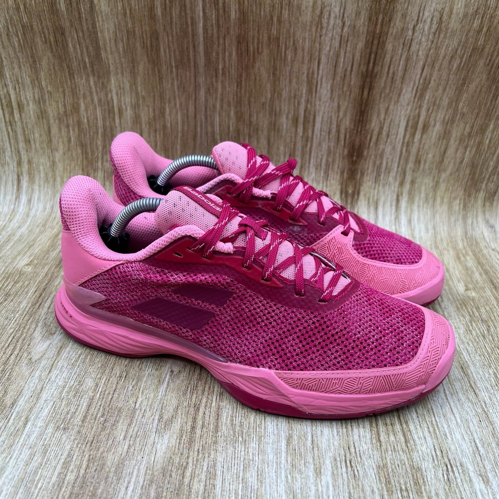 Babolat Jet Tere All Court Women's Size 8 Pink Tennis Shoes Lightweight 31F21651